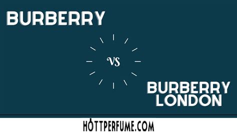 burberry vs burberry london